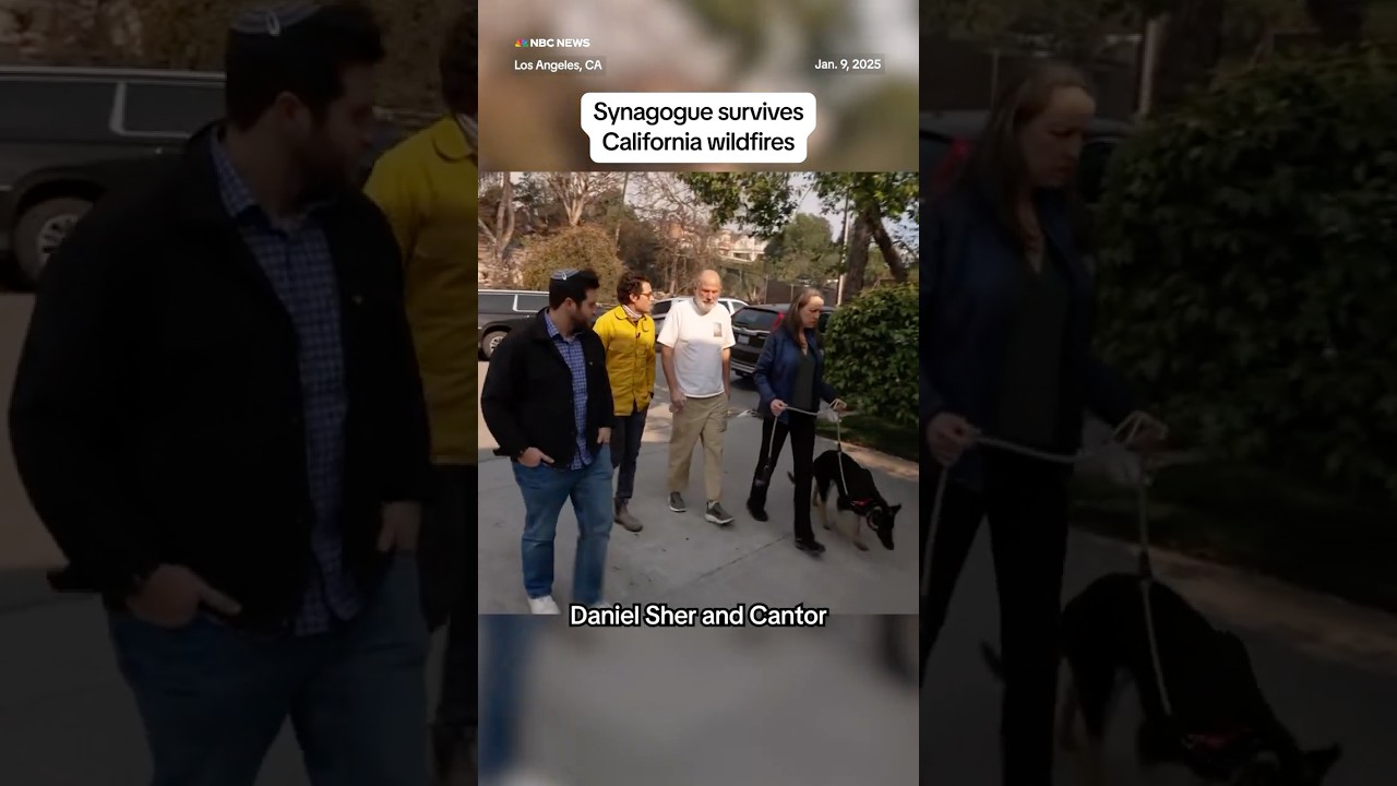 Synagogue survives California wildfires