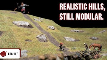 Hills Are Not Small Lumps! Better Sloped Terrain for D&D and Wargaming