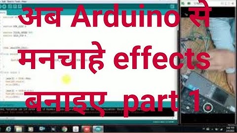 Arduino Pixel Led Controller. Arduino Ide programming from basics.