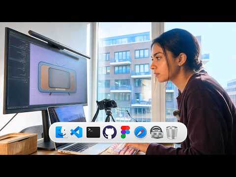 i tried coding my portfolio website in 2 hours 🍵 ✨ cozy coding vlog