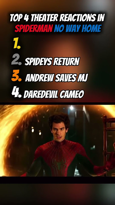 Top 4 wildest No Way Home theater reactions 🍿🕷️ #SpiderMan #NoWayHome #Marvel #MCU #fyp #crowd