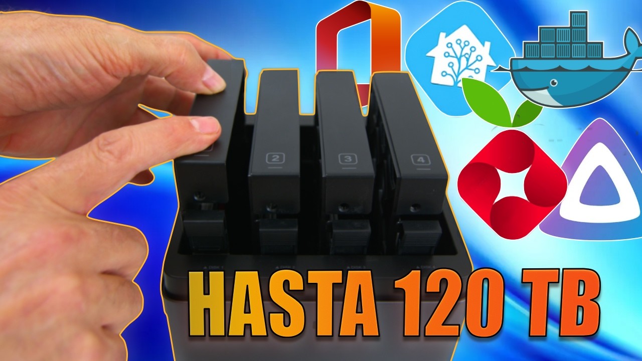 OLVÍDATE DE LAS CUOTAS: monta tu propia NUBE PRIVADA con el UGREEN DH4300