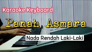 Panah Asmara (Karaoke Keyboard) Nada Rendah Laki-Laki @Afgan