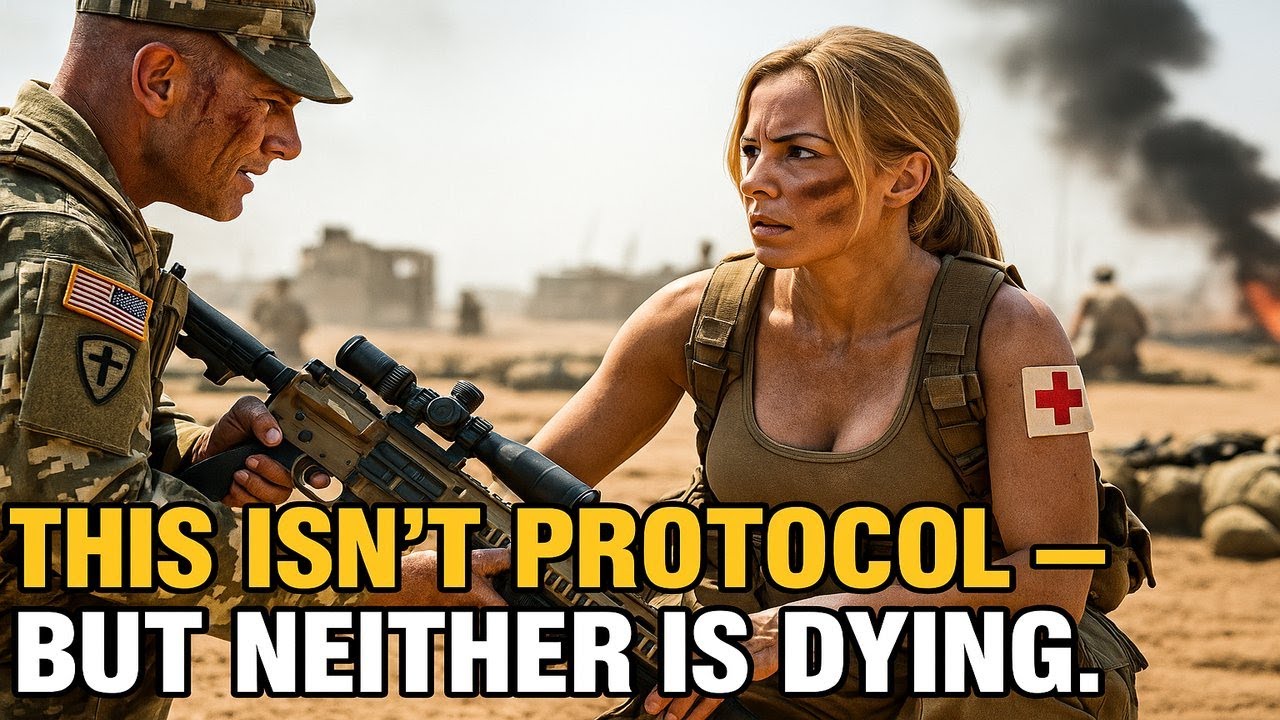 «Она была «просто медиком», а потом взяла в руки винтовку «Морских котиков» Barrett .50 и всё изм...