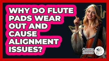 Why Do Flute Pads Wear Out And Cause Alignment Issues? - Classical Serenade