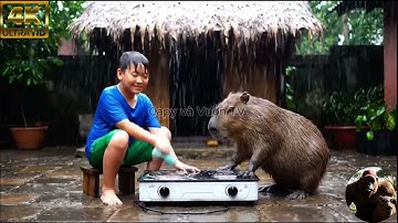 Capy và anh lau bếp điện và cái kết