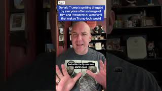 Donald Trump tries to look strong and fails every time! #trump #donaldtrump