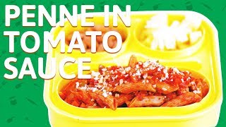 Penne Pasta with Tomato Sauce Recipe - Cream Tomato Sauce w/ Penne Pasta - Penne Pasta For Kids