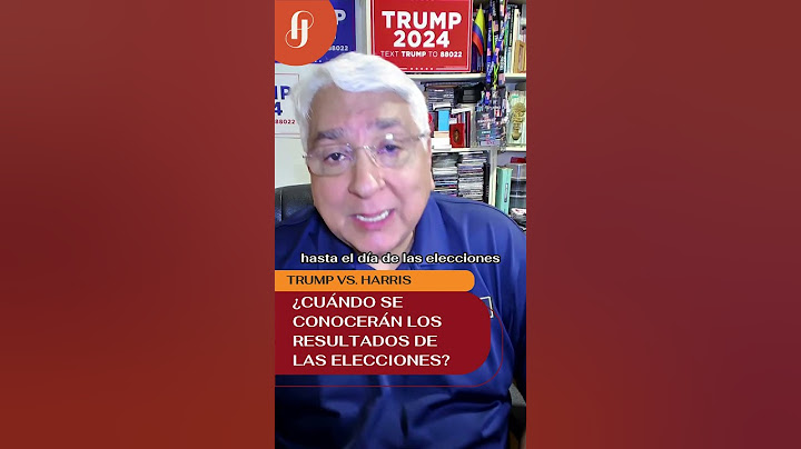 ¿Cuándo se conocerán los resultados de las elecciones en Estados Unidos? #quépasóconloquepasó