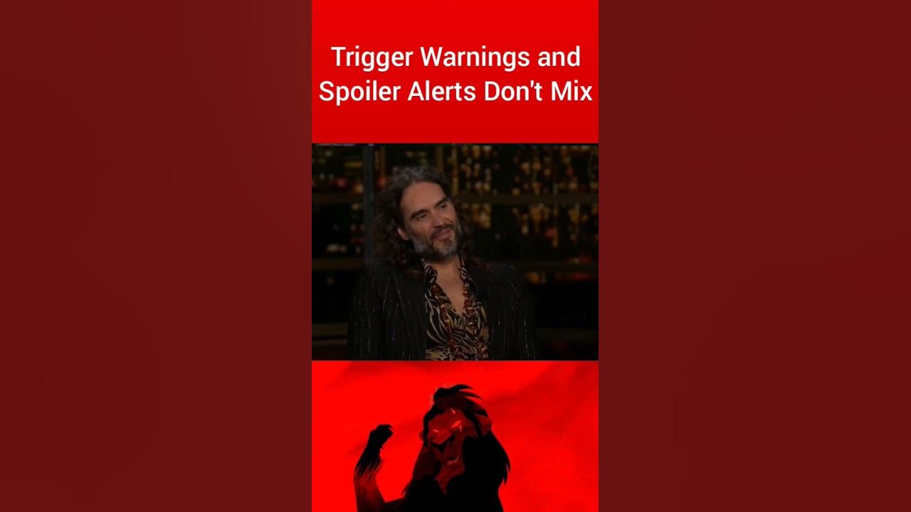 Trigger Warnings and Spoiler Alerts Don't Mix