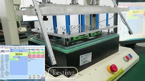 DC charging pile control board ict test by PTI-818S In-circuit tester