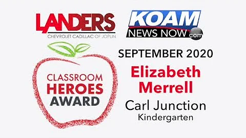Classroom Heroes  September Winner (Elizabeth Merr...