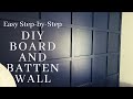 DIY Board and Batten Accent Wall | Step-by-Step