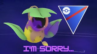 I'm Sorry. Using Shadow Victreebel for the First Time! - Go Battle League