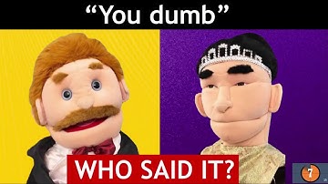 Guess The SML Character From The Quote 4   SML Quiz   SuperMarioLogan Trivia Game