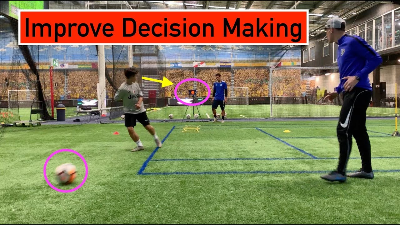 ⚽️🧠Improve Awareness & decision making drill🧠 | Joner 1on1 Football Training shooting in dc