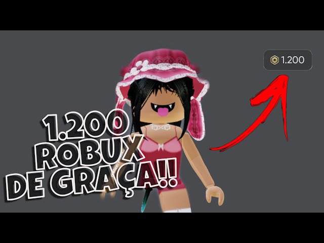 💲⚠️COMO GANHAR 800 ROBUX DE GRAÇA NO ROBLOX!! (100% funciona) 