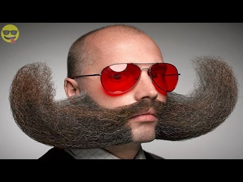 35 Most Craziest Beard and Moustache - YouTube