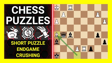 Chess Puzzles to Practice. Themes: Short puzzle, Endgame, Crushing. Learn Chess