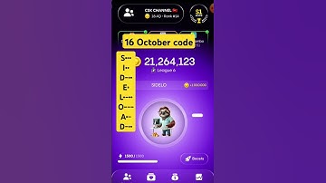Gemz Daily code Gemz 16 October #gemz #code #combo #games #Airdrop