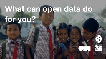 What can open data do for you?