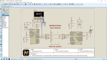 PIC18 ModBus RTU RS485 comunicación Half Duplex