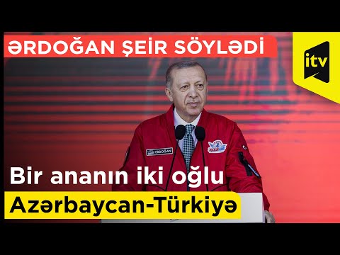 Ərdoğan Bəxtiyar Vahabzadənin şeirini söylədi: \