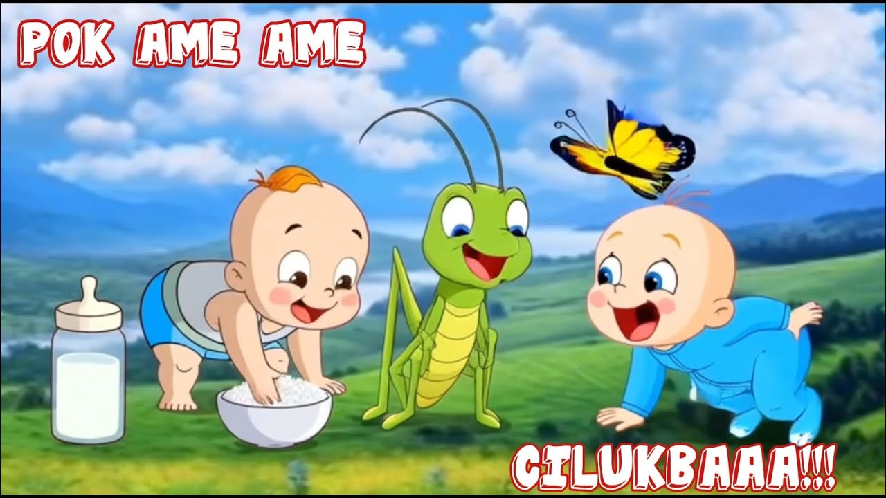 POK AME AME -  CILUKBA - LAGU ANAK POPULER - LAGU ANAK ANAK - LAGU ANAK INDONESIA