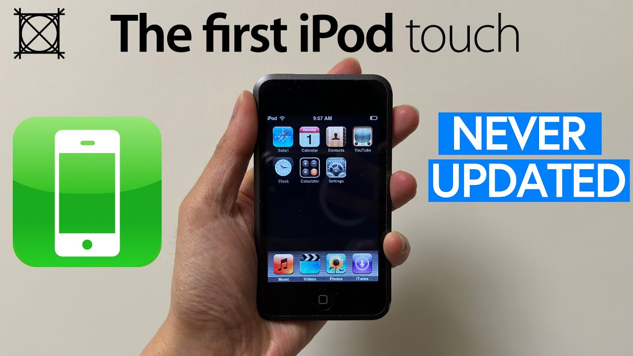 The first-ever iPod touch was weirder than you remember - YouTube