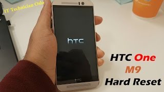 How to Hard reset HTC One M9 - bypass screen lock