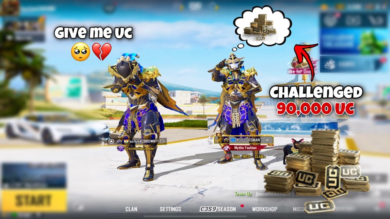 🥵NOOP PHAROAH CHALLENGED 90,000 UC🔥if i kill 30 people 😍|SAMSUNG,A3,A5,J2,J3,J5,J7,S5,S6,J1,XMAX