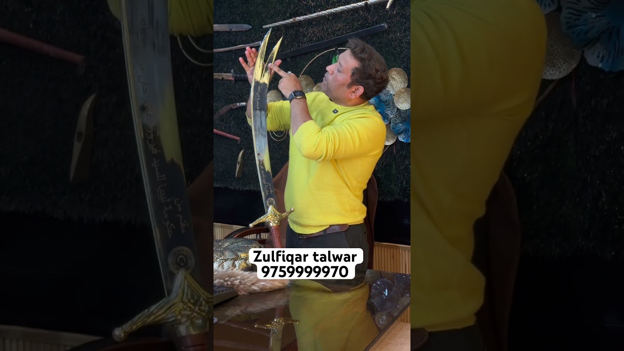 Zulfiqar talwar 🗡️⚔️☠️ #trending