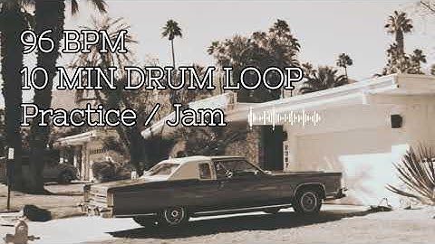 96 BPM drum loop – Reggae Groove | 10 Minutes Rhythm Practice