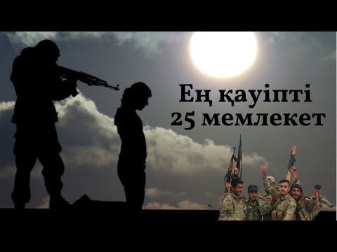 Ең қауіпті 25 мемлекет | 1-бөлім