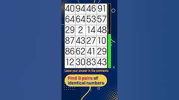 Find the duplicate numbers 628