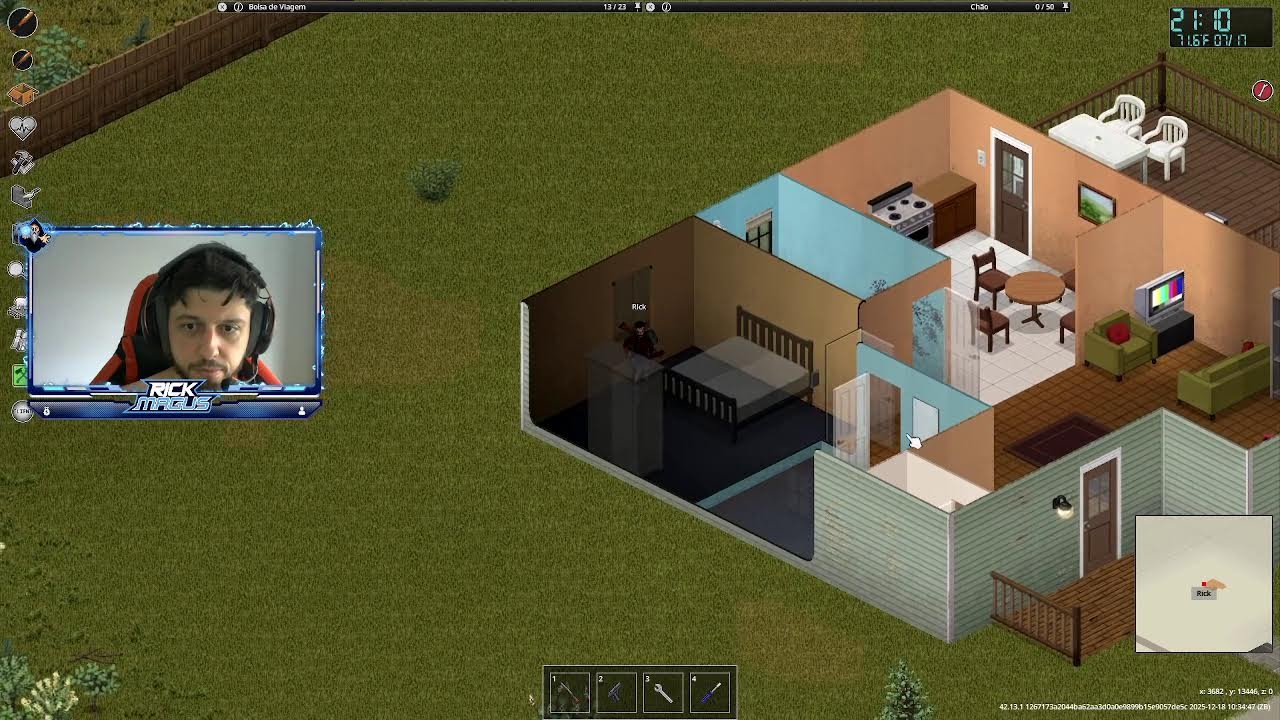 Zomboid Insano 4x de Zumbis