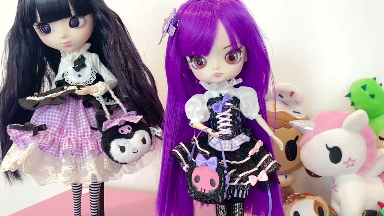 Dal Kuromi Doll: Part of the Pullip Family!! My First Dal! Unboxing and Review!! 💜🖤💜