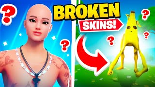 15 Most BROKEN Fortnite Skins (Funniest Fortnite Skins)