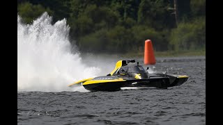 2023 NZ National Powerboat Champs - GP Hydroplane Heat 2b