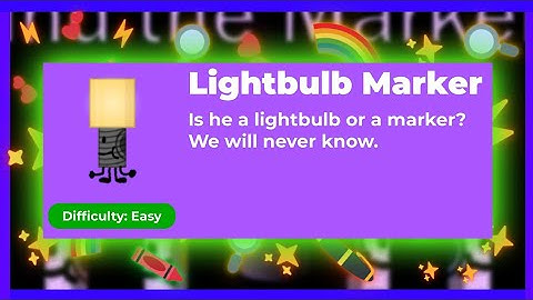 Guide How to Get Lightbulb Marker On Roblox Find The Markers
