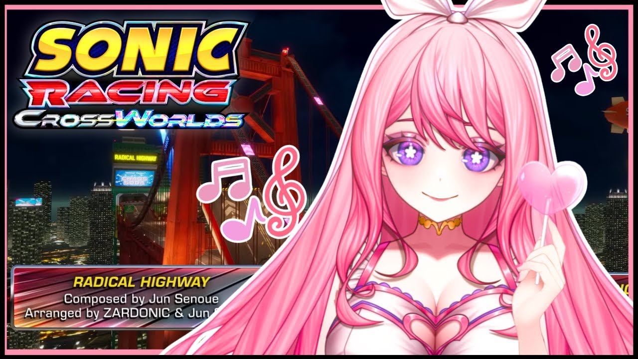WHAT IS THIS SOUNDTRACK??? - Sonic Racing: Crossworlds | Miia Reacts
