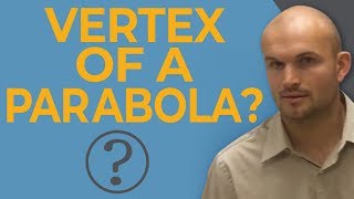 How do you find the vertex of a parabola