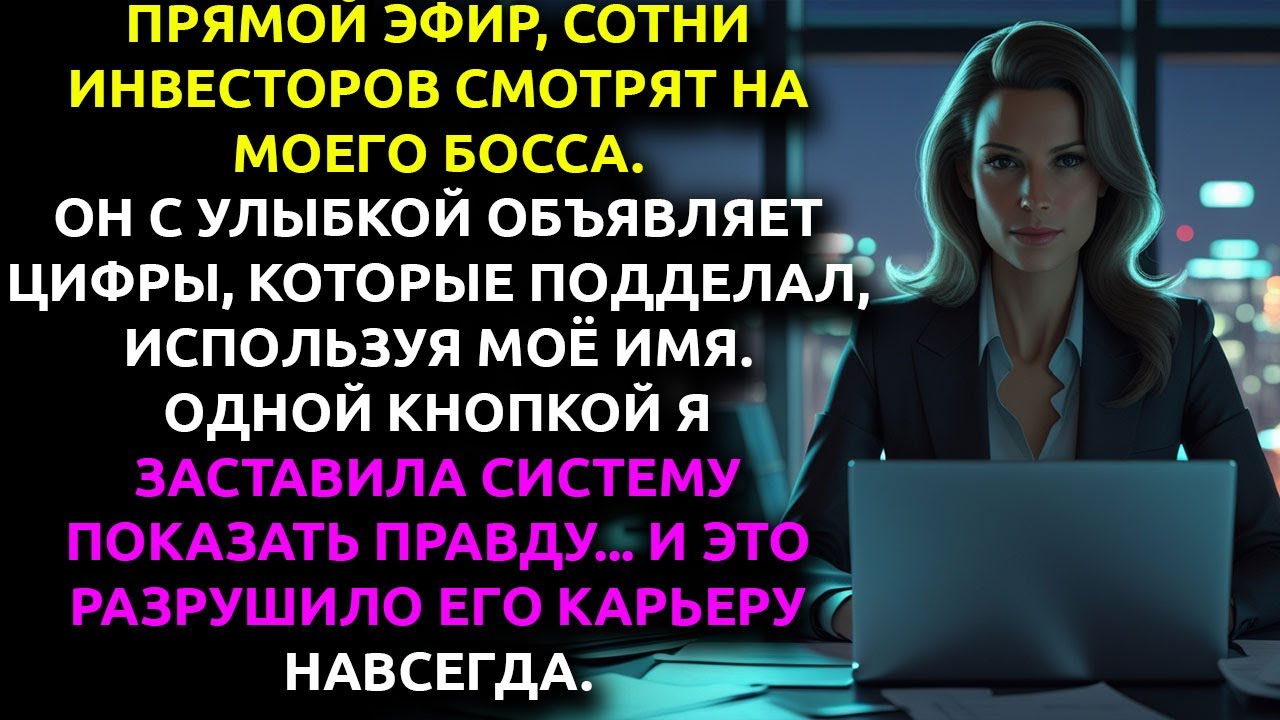Мой НАЧАЛЬНИК подставил меня перед всем миром... но не знал, что я оставила СЕКРЕТ в системе.