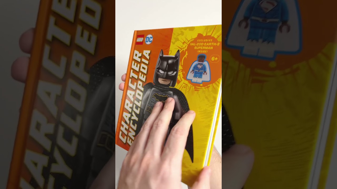 Лего Супермен из 2022 и новая Энциклопедия по LEGO DC