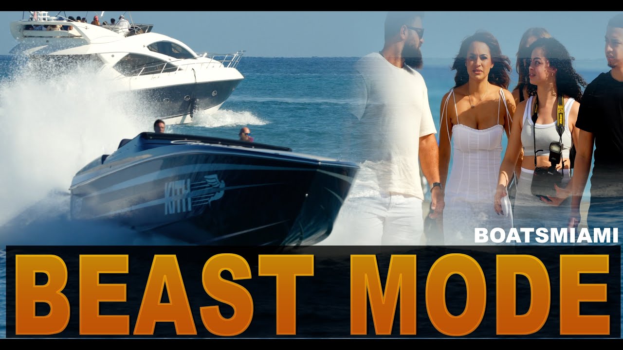 BEAST MODE ACTIVATED | HAULOVERINLET | BOATSMIAMI |MIAMI #miami #boatsmiami #hauloverinlet #yt #fun