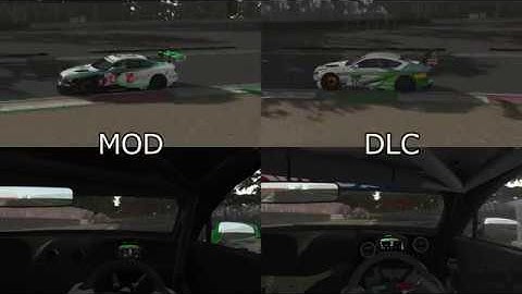 rFactor2 #05 Bentley Continental GT3 MOD vs DLC (Monza)