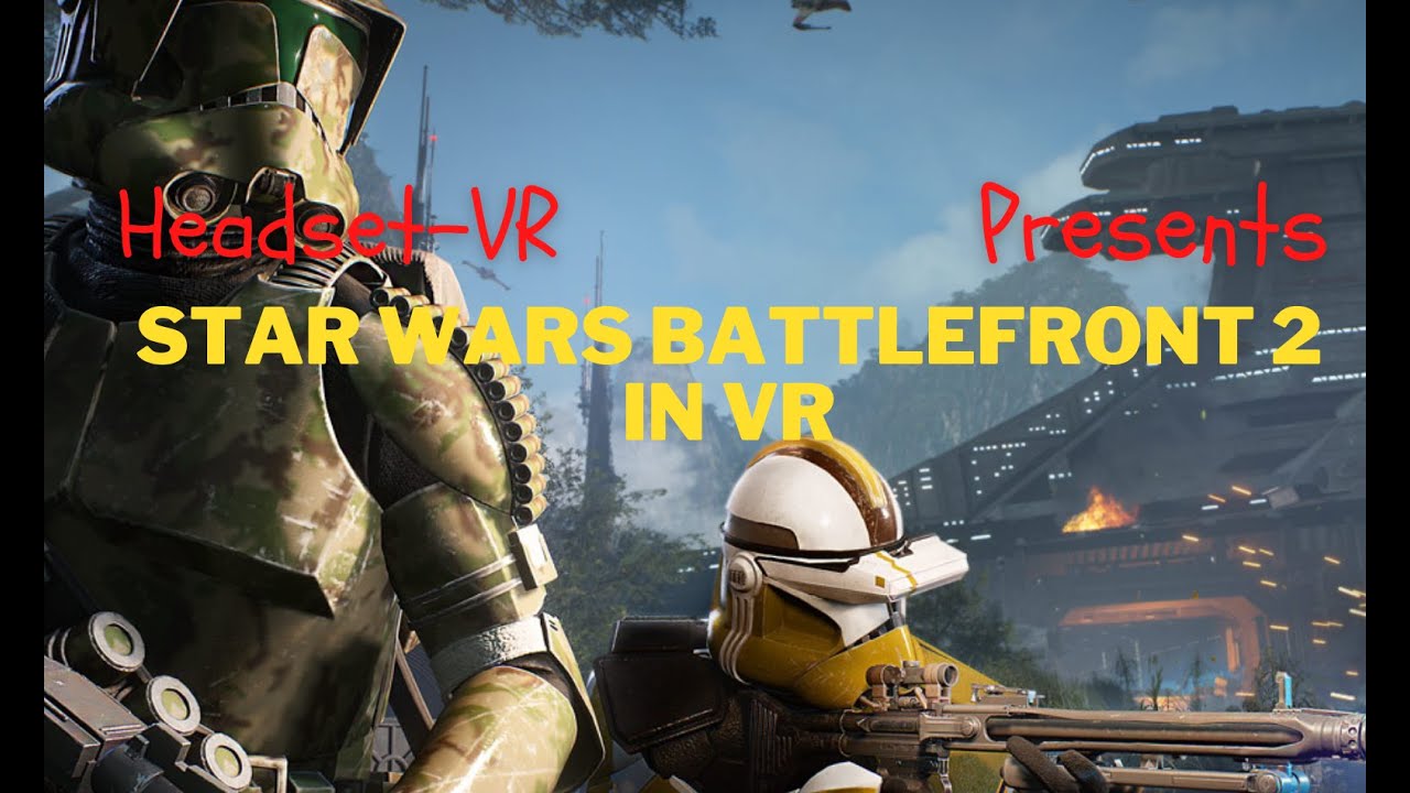 Pilgrim Bare gør Sømil Star Wars Battlefront 2 in VR - YouTube