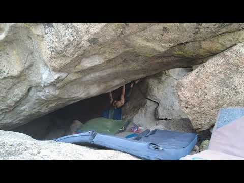 Beta Video for climb Evil Backwards v13, Lincoln Lake