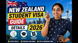 NEW ZEALAND STUDENT VISA 2026 🇳🇿 | COMPLETE PROCESS EXPLAINED STEP BY STEP