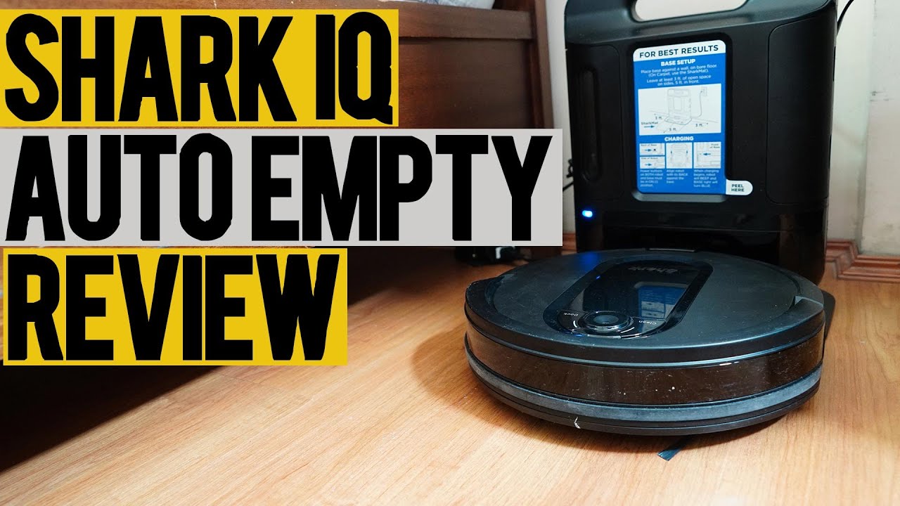 vil beslutte essens Onkel eller Mister Shark IQ Auto Self Empty Review & Tests: Better Than a Roomba? - YouTube